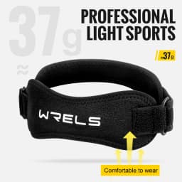 WRELS 1/2/4/6 PCS Knee Straps Breathable Adjustable Patellar Straps Pain Relief Men Women Running Basketball Knee Support Band