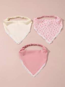 3pcs Fresh Daisy Flower Headbands for Girls – Cute Fabric Hairbands, Perfect for Daily Casual Style.
