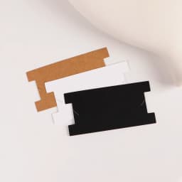 50pcs 10x5cm White Black Craft Paper Anklet Cardboard Bracelet Display Holder DIY Jewelry Packing Card Small Business Packages