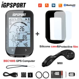 iGPSPORT BSC100S ANT+ GPS Odometer Cycling Bike Computer Riding Wireless Speedometer Support Powermeter 2.6 Inch large screen