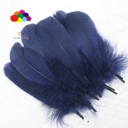 100PCS Soft Goose Feathers 5-7 Inch/13-18cm For Wedding Party Decoration Carnival Diy Facinator