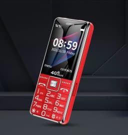 Low Price Unlocked Senior Large Push-Button Phone For Elderly SOS Key Speed Dial Portable Tow Sim Loud Voice Strong Torch Cheap