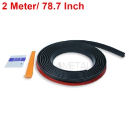 SEAMETAL Rubber Car Window Seal Strip 7-Shape Car Side Window Gap Filler Noise Insulation Waterproof Windproof Sealing Strips