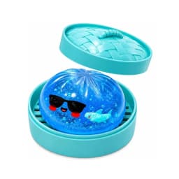Ocean Series Shark Shiny Dumplings Soft Slow Elastic Pressure Ball Sensory Squeeze Toys Realistic Mantou Squid Decompression