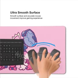 Mouse Pads P-pokemon Tinkaton Gamer Computer Keyboard Rug Rubber Non-slip Mats Kawaii LockEdge Carpet Gaming Accessories XXL Mat