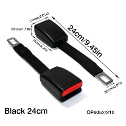 Adjustable Car Seat Belt Extender Suitable for 99% of Vehicle Models Safe Accessories 25cm 12cm 23cm 85cm Extend the Strap