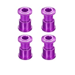 MOTSUV 4pc/5pc Bike Chainring Bolts Road MTB Plate Screws Single/double Crankset Bolts 4.9/6.4mm Chainwheel Screw Crank Part