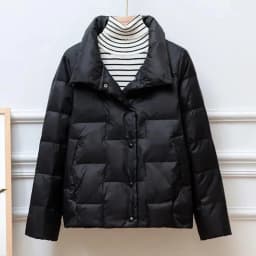 2023 Spring Autumn New Down Jacket Women's Jackets Stand-Up Collar Coat for Women Light Outerwear Female Korean Down Coat Tops