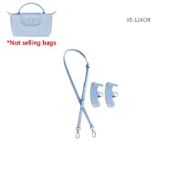 Genuine Leather Shoulder Strap Fit For Longchamp Mini Le Pliage Punch Free Crossbody Bag Strap Accessories