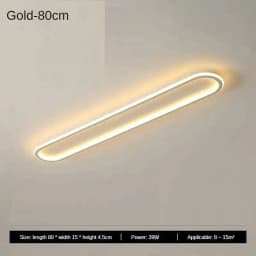 Long Strip LED Ceiling Lights Modern Simple Corridor Aisle Balcony Cloakroom Bedroom Porch Lamp Home Indoor Decor Lighting Lamps