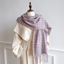 New Embossed Cashmere Women's Winter Scarf Warm Chunky Shawl Luxury Designer Tassels Pashmina Bufanda Lady Wrap Man Scarves