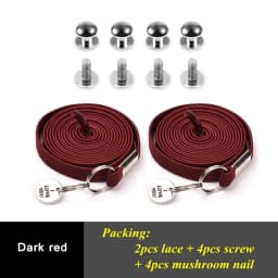 1Pair One Hand Shoelace No Tie Shoelces For Chidren and Adults Quick For Kids and Adult Sneakers Shoelace Quick Lazy Laces