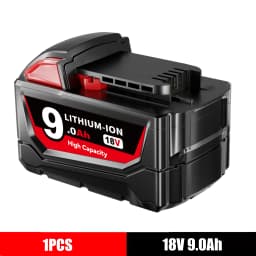 M-18 18V 5/8/9/12Ah Replacement Battery for Milwaukee, Low-Temp Resistant Fast Charge for Cordless Power Tool Battery Pin AU