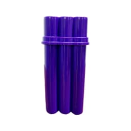 4-Hole King Size Cigarette Case with Bic Lighter Compartment 4 Cigarette Slots & Moisture-Proof Design Portable Lighter Storag