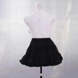 Sweet A-line Petticoat White Soft Five Layer Lolita Petticoat Hoopless Ruffle Short Tutu Skirt