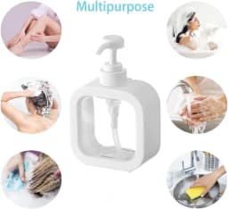 300ML Michael Jackson Transparent Soap Dispensers Refillable Portable Empty Bottle Shower Gel Detergent Dispensing Bottle Gift