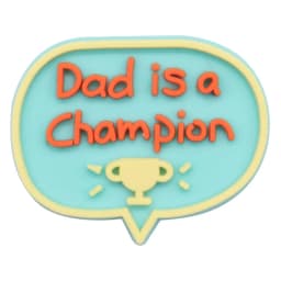 1-17Pcs PVC Dad Jokes Best Grandpa DIY Man Cool Shoe Charm Button Clog I Love Papa Sandals Decorations Holiday Gift