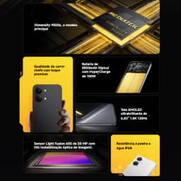 Xiaomi Poco X8 Pro Max 5G, 512/12GB, Mobile Phones Processador MediaTek Dimensity 9500s,Versão Global , ﻿Bateria 8500 mAh