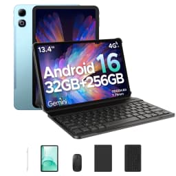 DOOGEE 2 in 1 Tablet PC Tab G6 Max Gemini Ai Android 16 13.4'' 32GB(6+26) RAM 256GB ROM 11000 mAh Battery 7.7 mm Slim Widevine L1 Support Smart Tablet