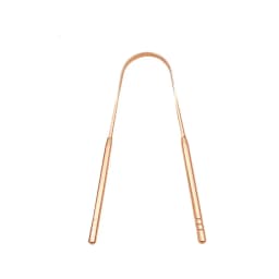 Non-slip Handle Tongue Scraper Portable Single Layer Tongue Scraper Reusable Stainless Steel Oral Mouth Brush Case Tongue Clean