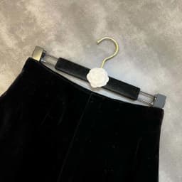 Black velvet shorts for women's outerwear with a high a with summer pants women's shorts