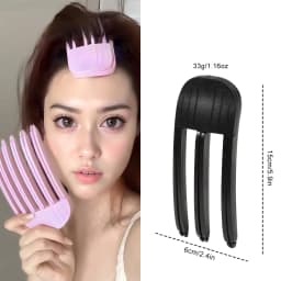 2PCS Hair Volume Clip for Fluffy Bangs, Easy High Crown Volume Comb for Women, Volumizing Hair Clips Instant No-Trace Hair Root