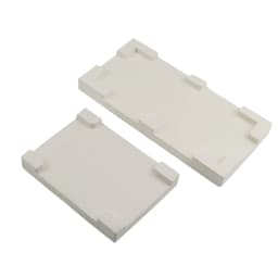 High Temperature Resistant Quartz Brick Quadrangular Hexagonal Welding Refractory Plate Metal Soldering Tools for Jewelry Making