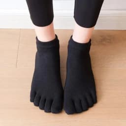 Breathable Women Pilates Socks Five Toe Silicone Non-Slip Yoga Socks Anti-Slip Ballet Dance Ladies Fitness Sports Cotton Socks
