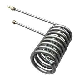 1PCS Titanium Tube Coil Evaporator for 1P 1.5 2 2.5 3 5P Aquarium Chiller Heat Exchanger Fish Tank in Seafood Pond