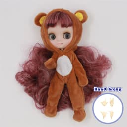 ICY DBS Blyth Middie Doll Joint Body 20CM Customized Doll Nude doll or Full Set Includes Clothes & Shoes DIY Toy Gift for Girls