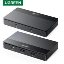 UGREEN HDMI Video Capture Card 4K60Hz HDMI to USB/Type-C Video Grabber Box for Computer Camera Live Stream Record Meeting