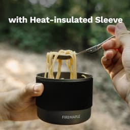 Fire-Maple Petrel Ultralight Cup-Bowl 300ml Portable Heat Protection Cooking Cup for G3 Pot Camping Backpacking Cookware
