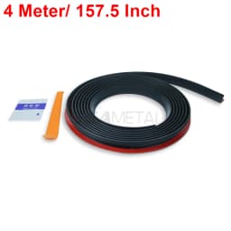 SEAMETAL Rubber Car Window Seal Strip 7-Shape Car Side Window Gap Filler Noise Insulation Waterproof Windproof Sealing Strips