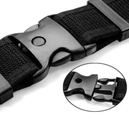 Men's Tactical Outer Belt Made of Nylon Material, with a Metal Fixing and Adjuster Buckle, Suitable for Outdoor Sports