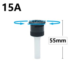 Pop-up Sprinklers Replacement Scattering Nozzles 0~360 Degree Adjustable Garden Park Farm Grass Lawn Crops Irrigation Tool