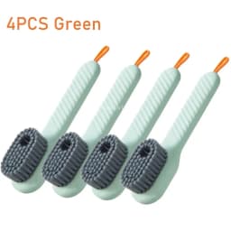Multifunction Cleaning Shoe Brush Soft Automatic Liquid Shoe Brush Long Handle Liquid Clothes Brush Household Cleaning Tools