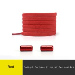 1Pair Multicolor Lock Elastic Sneaker Laces For Kids Adults and Elderly No Tie Shoelaces Quick Elastic Athletic Running Shoelace