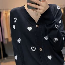 Spring and Autumn PerFemale Knit Cardigan Wool V-neck Jumper Top Single Breasted Simple Slim Women White Black Patchwork Sweater
