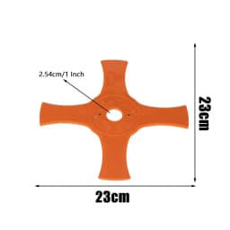 2/3/4 Teeth Nylon Grass Trimmer Blade Replacement Brush Cutter Head for Weed Eater Lawn Mower Garden Tool Accessories