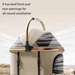 2026 New Separable Pet Stroller, Portable One Click Recycling Cat Stroller, Universal Lightweight Baby Stroller for Travel
