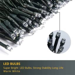 10M 20M Waterproof LED String Fairy Lights Battery Operated 8 Modes Christmas Light Outdoor Decor Lights Holiday Wedding Party