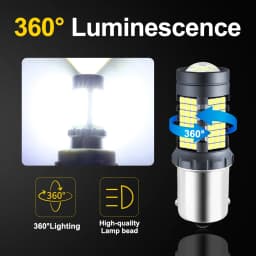 For BMW E87 2003-2012 Reverse Lights LED Backup Back Bulb Car Reversing Lamp For E87 2004 2005 2006 2007 2008 2009 2010 2011