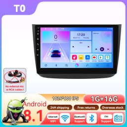 Hizpo Android 14 Car Multimedia Player For Mercedes-Benz Viano 2 W639 2003 - 2015 Carplay 360Camera By Snapdragon 6115