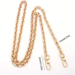 Metal Bag Chain O Shape Purse Chain Strap Shoulder Crossbody Sling Purse Handbag DIY Replacement Strap Chains