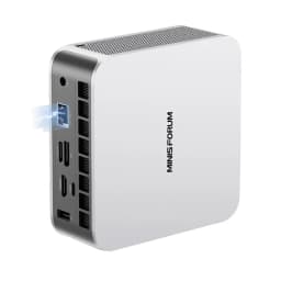 MINISFORUM AI X1 Mini PC AMD Ryzen AI 9 HX 470 HX370 Ryzen 7 255 Dual DDR5 M.2 PCIe4.0 NVMe USB4 OCuLink Barebone Mini Computer