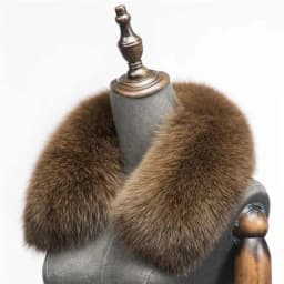 Winter Natural Fox Fur Scarf Square Collar For Men Short Scarves Neck Warm Thick Scarves Real Fox Fur Shawl Male Coat Decorate
