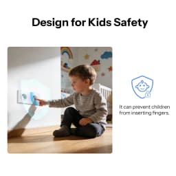 SONOFF WS01STPF-E Fusion Series Non-Smart Traditional Wall Socket Type F Fire Resistant Protection Moisture Ready Durability