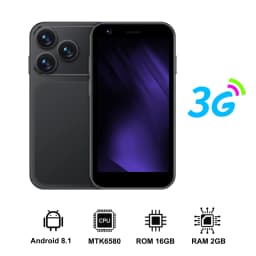 SERVO Mini Android Smartphone 3.0" Touch Screen 3G Dual SIM 2GB+16GB Face Unlock HiFi Sound WiFi Hotspot GPS Pocket Mobile Phone