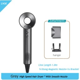 High-Speed Hair Dryer High-Power Negative Ion Hairdryers For Home Hair Salons Hair Care Hot/Cold Air Blow Dryer Free Shipping