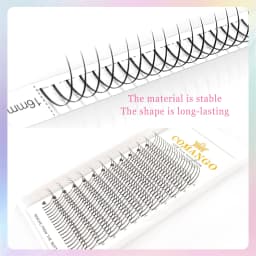 Spikes Wispy Eyelashes Extension A Shape Tapered Flat Base Fluffy Eyelash Mix 8-15mm/16-18mm Matte Cluster Make up Tools